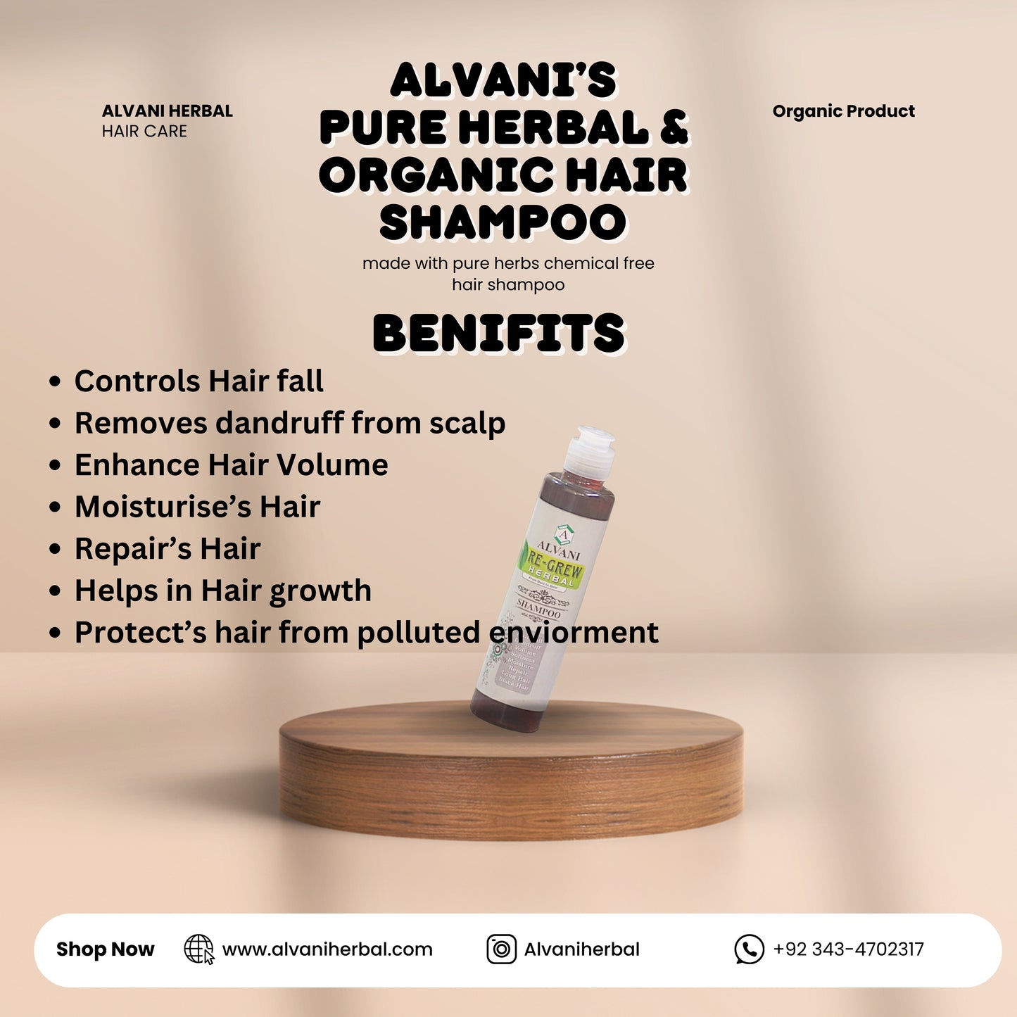 Alvani Herbal shampoo