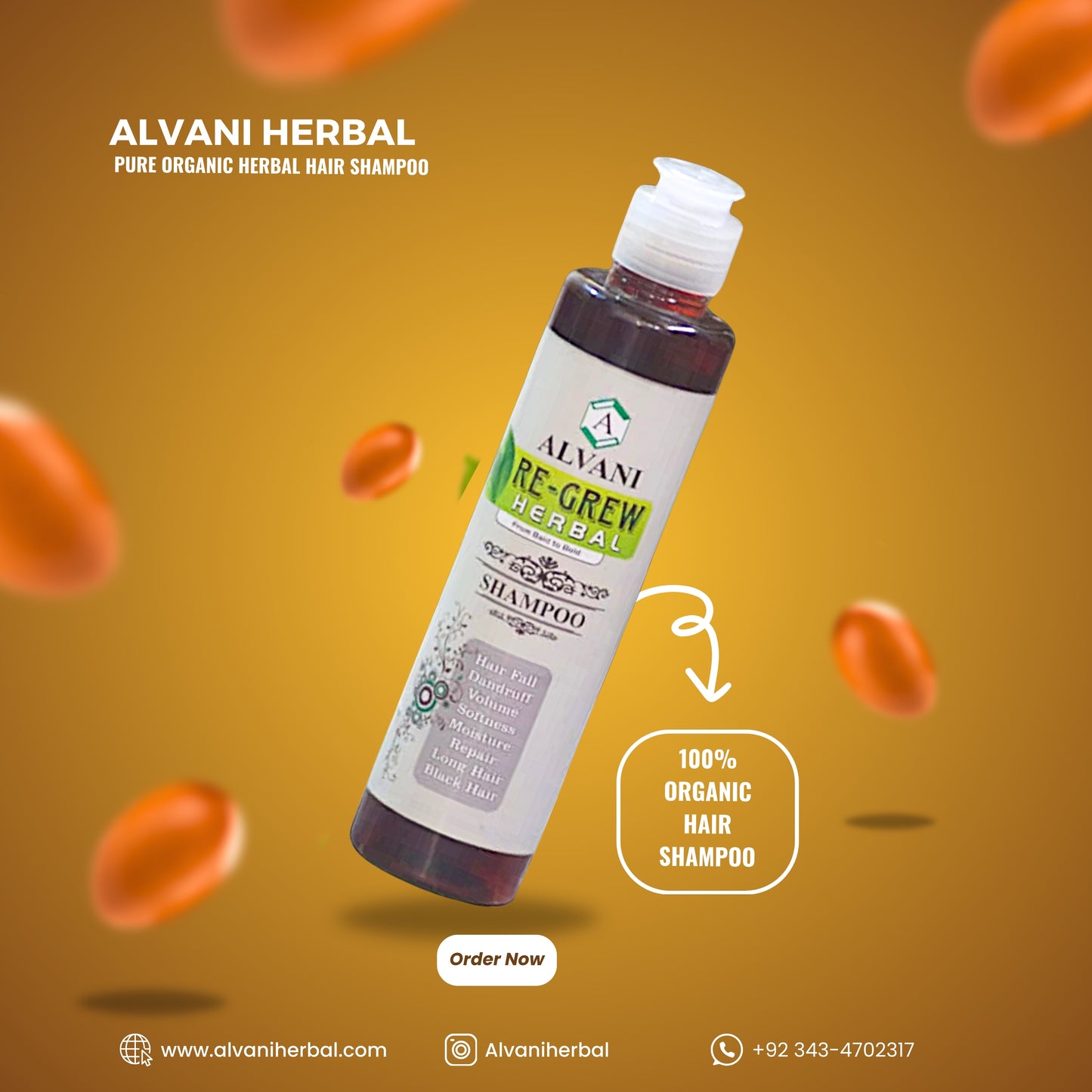 Alvani Herbal shampoo